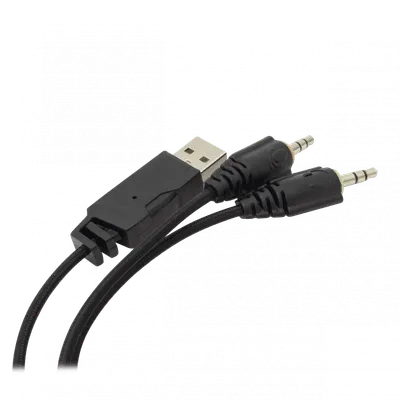 Kufje gaming White Shark GH-2043 Coyote, LED, Mic, kabllo, të zeza - 6