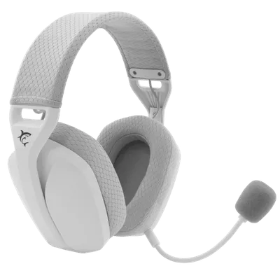Kufje Gaming Wireless White Shark GH-2442 Butterfly, të bardha - 5