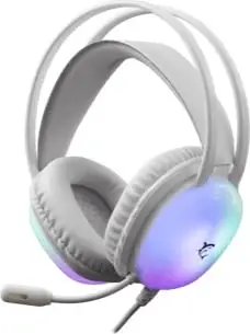 Kufje Gaming White Shark Peacock, PC, PS4/5, XBOX, MAC