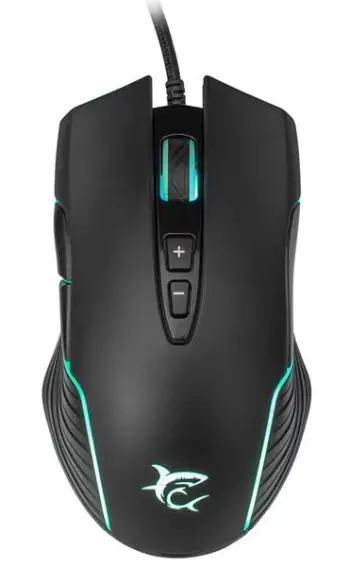 Maus gaming White Shark Azarah GM-5003, 6400DPI, RGB, i zi