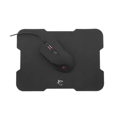 Maus Gaming Maus, Mauspad, White Shark, GMP-1901, Blackfoot, 3200DPI - 1