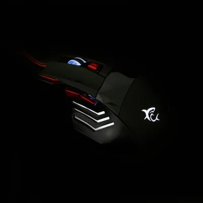 Maus Gaming White Shark, Marcus, GM-1606, 4800DPI - 2