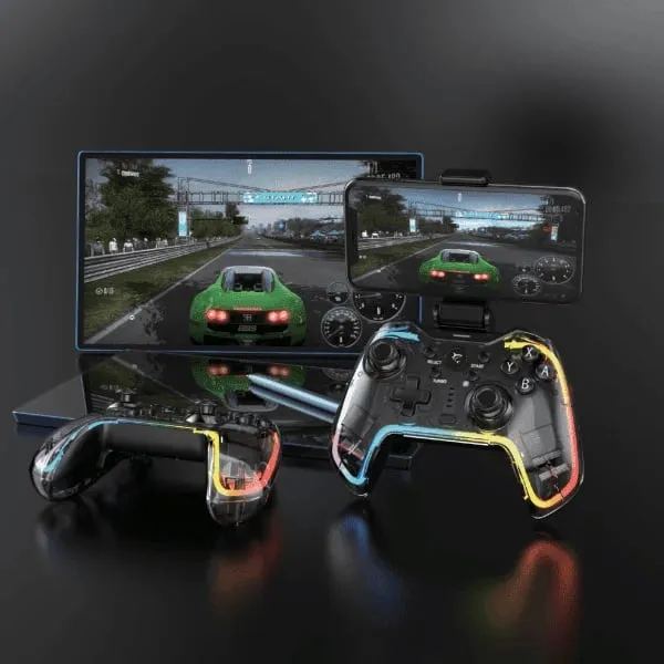 Kontroller Gaming White Shark, Wireless, Praetorian - 4
