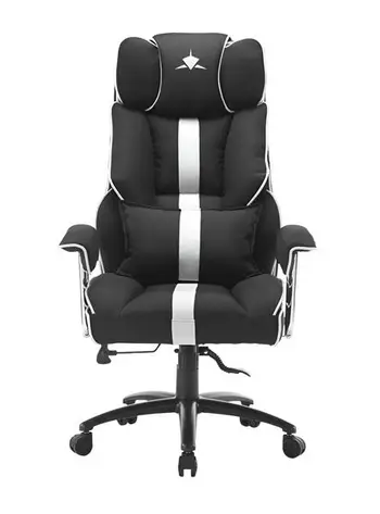 Karrige Gaming White Shark LE MANS, e zezë/bardhë