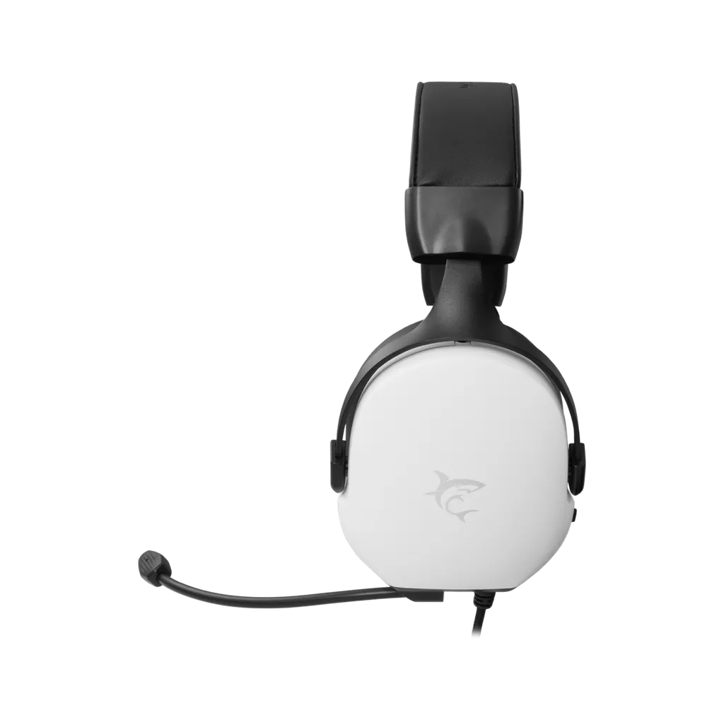 Kufje gaming White Shark GH-2445, të bardha - 4