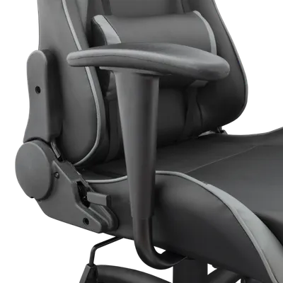 Karrige gaming White Shark Terminator, e zezë/ hirtë - 3