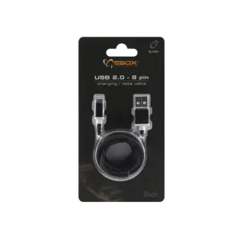 SBOX Cable USB 2.0- 8Pin for iOS 1.5m