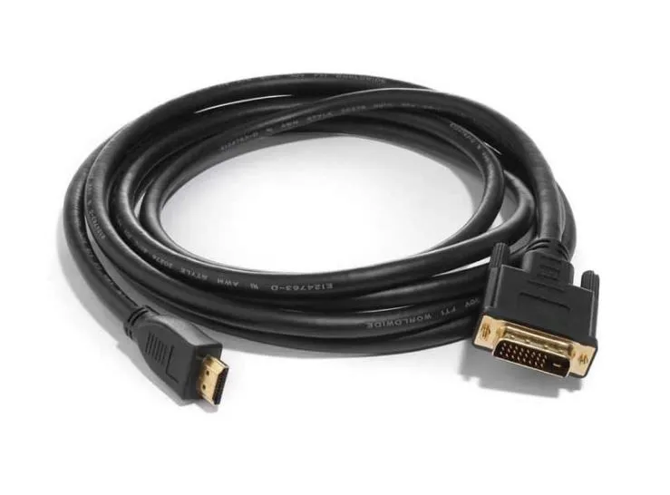 Kabllo Sbox HDMI/DVI-D, 2m, M/M,e zezë - 1