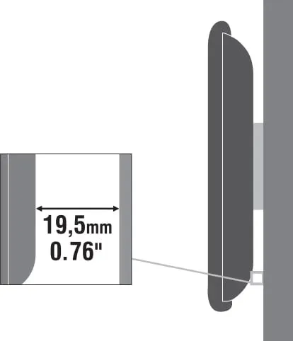 Mbajtës për TV SBOX Fix, PLB 2264F, 37“ - 70“ - 3