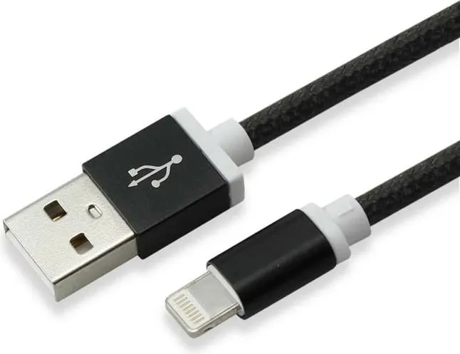 Kabllo SBOX, USB lightning, për Iphone, 1,5m, zezë - 2