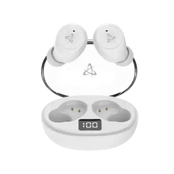 Kufje bluetooth me mikrofon SBOX EB-TWS115W, të bardha