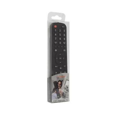 Telekomandë Sbox për TV Hisense, zezë - 2