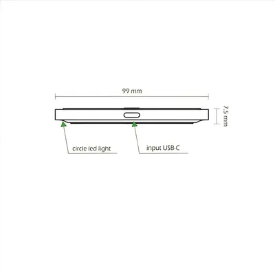 Karikues për celular Swissten, USB-C, Wi-Fi, e zezë - 3