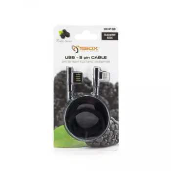 Kabllo lightning SBOX USB-8 PIN 90°, 1,5M