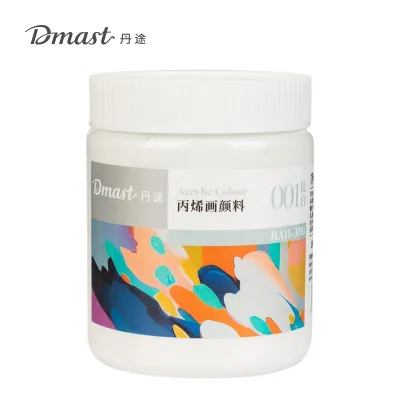 Deli Ngjyre Akril 100Ml 001 Titanium White - 1