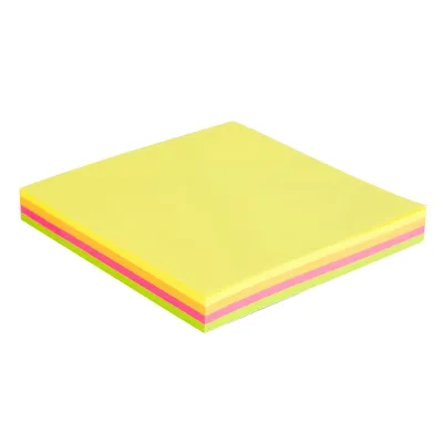Deli Postit 76X76 100Fl Neon Mix A02602 1/12 - 2