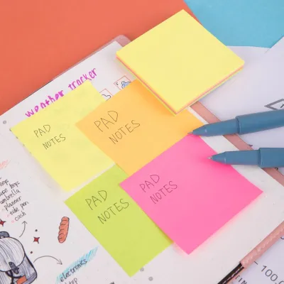 Deli Postit 76X76 100Fl Neon Mix A02602 1/12 - 5