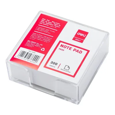 Deli Postit I Bardhe 91X87 300Fl 1/24 7600 - 4