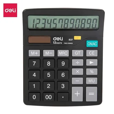 Deli Kalkulator 837 12Digit 1/20 - 1