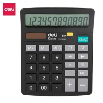 Deli Kalkulator 837 12Digit 1/20