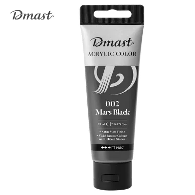 Deli Ngjyre Akril Dmast 75Ml Mars Black 1/12 C330-Mb - 1