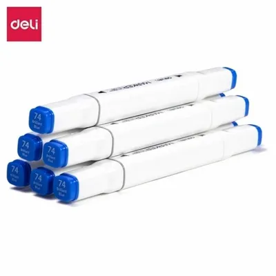 Deli Sketch Marker Me Cope Brilliant Blue 74 - 1