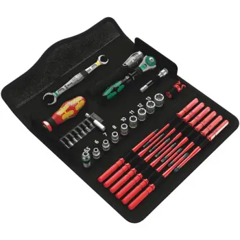 Set veglash Wera KK W 1, 35 copë, kasë e zezë