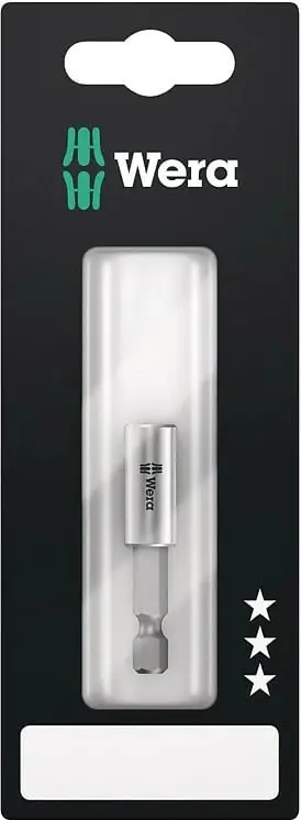 Mbajtës universal bitash Wera 899/4/1 SB, çelik inoks, 50mm, hex shank 1/4"