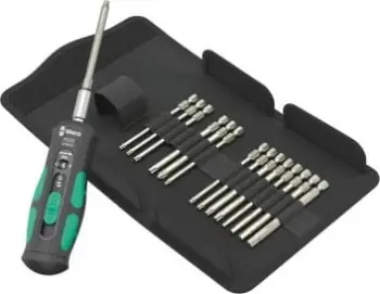 Set çelësi momenti Wera Kraftform Safe Torque Speed Universal 1, 16 pjesë, 1/4", shumëngjyrësh