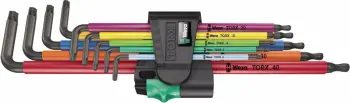 Set çelësa Torx Wera 967/9 TX XL Multicolour, i gjatë, me kuti ruajtëse