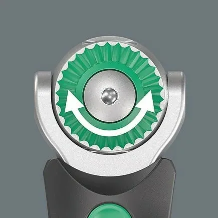 Set ratchet Wera 05004282001, 13 copa, magnetik, me bit, zi/gjelbër - 9