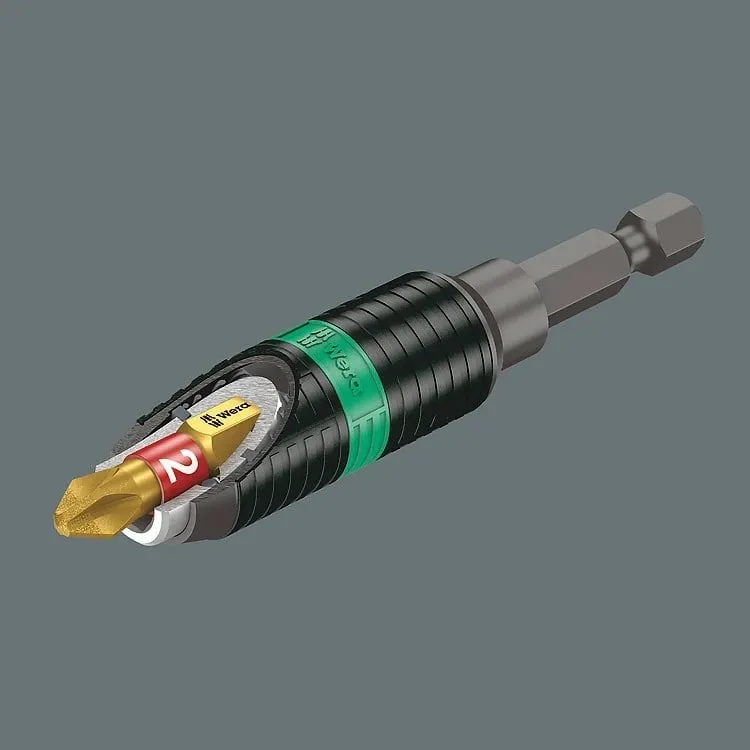 Set bitash Wera Bit-Box 20 BTZ PH, 20 copë, PH2, metal/plastik - 4