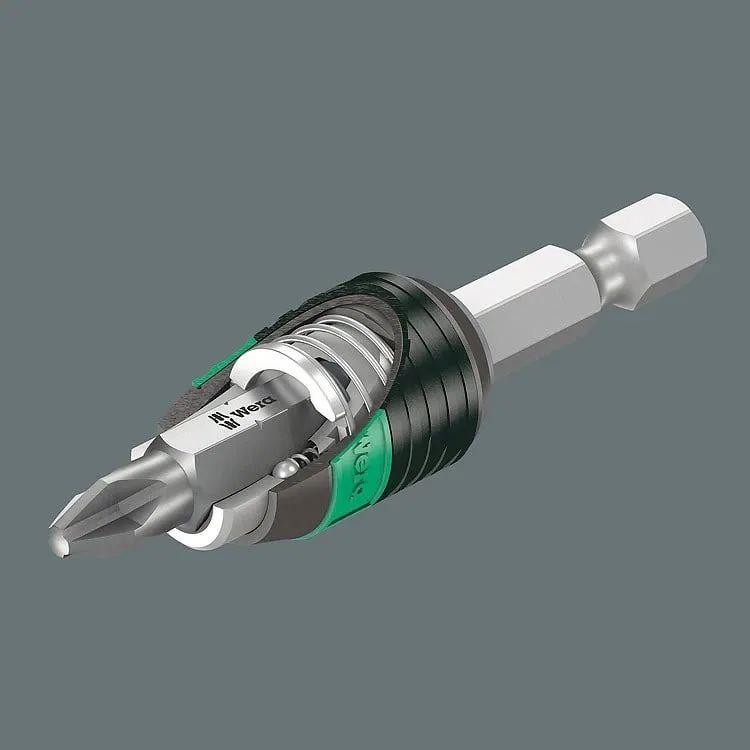 Set bitash Wera 30 copë, Phillips/Pozidriv/Torx, me kuti plastike - 3