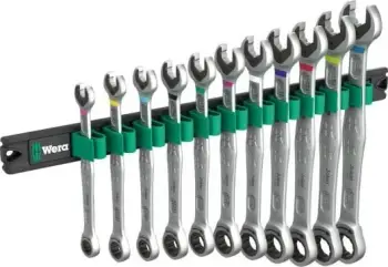 Set çelësa kombinues me racë Wera Joker 6000, 11 copë, me shinë magnetike