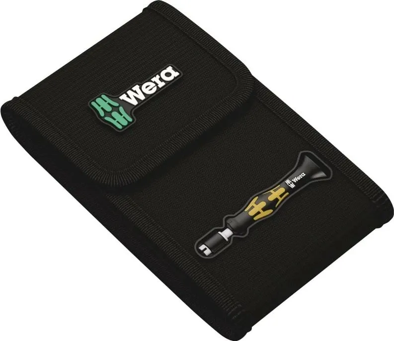 Set kaçavidash precize Wera KK Micro 21 me 20 bita, me kasë, e zezë - 3