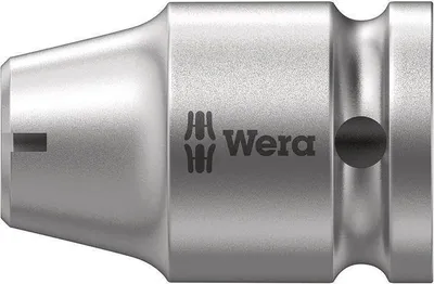 Adapter për bita Wera 1/2" në 1/4", 25mm, çelik chrome vanadium - 1