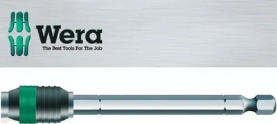Mbajtës universal për bitë Wera Rapidaptor, 1/4", metalik - 1
