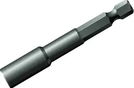 Bit çelësi Wera, me magnet, 1/4", 65 mm, i argjendtë