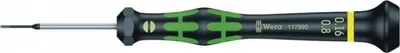 Kaçavidë precize Wera Precision, slotted 1.2x0.25x40mm, dorezë ergonomike, jeshile - 1