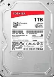Hard Disk Toshiba P300, 1TB, 3.5", 7200RPM, 64MB Cache