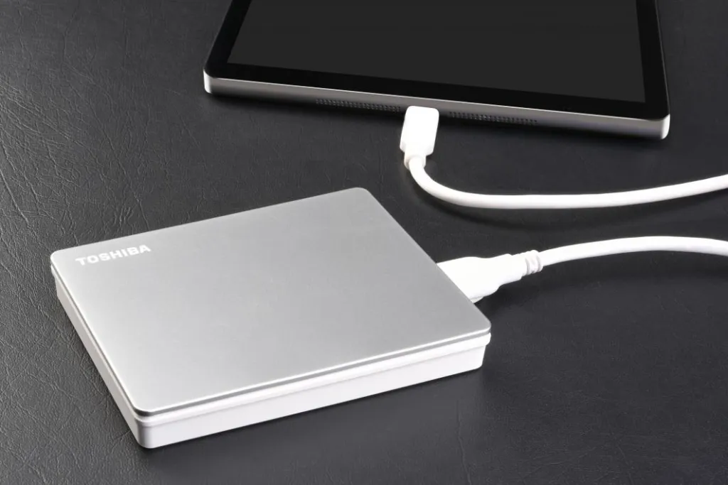 Disk i jashtëm HDD Toshiba Canvio Flex (HDTX140ESCCA), 4TB, i argjendtë - 14