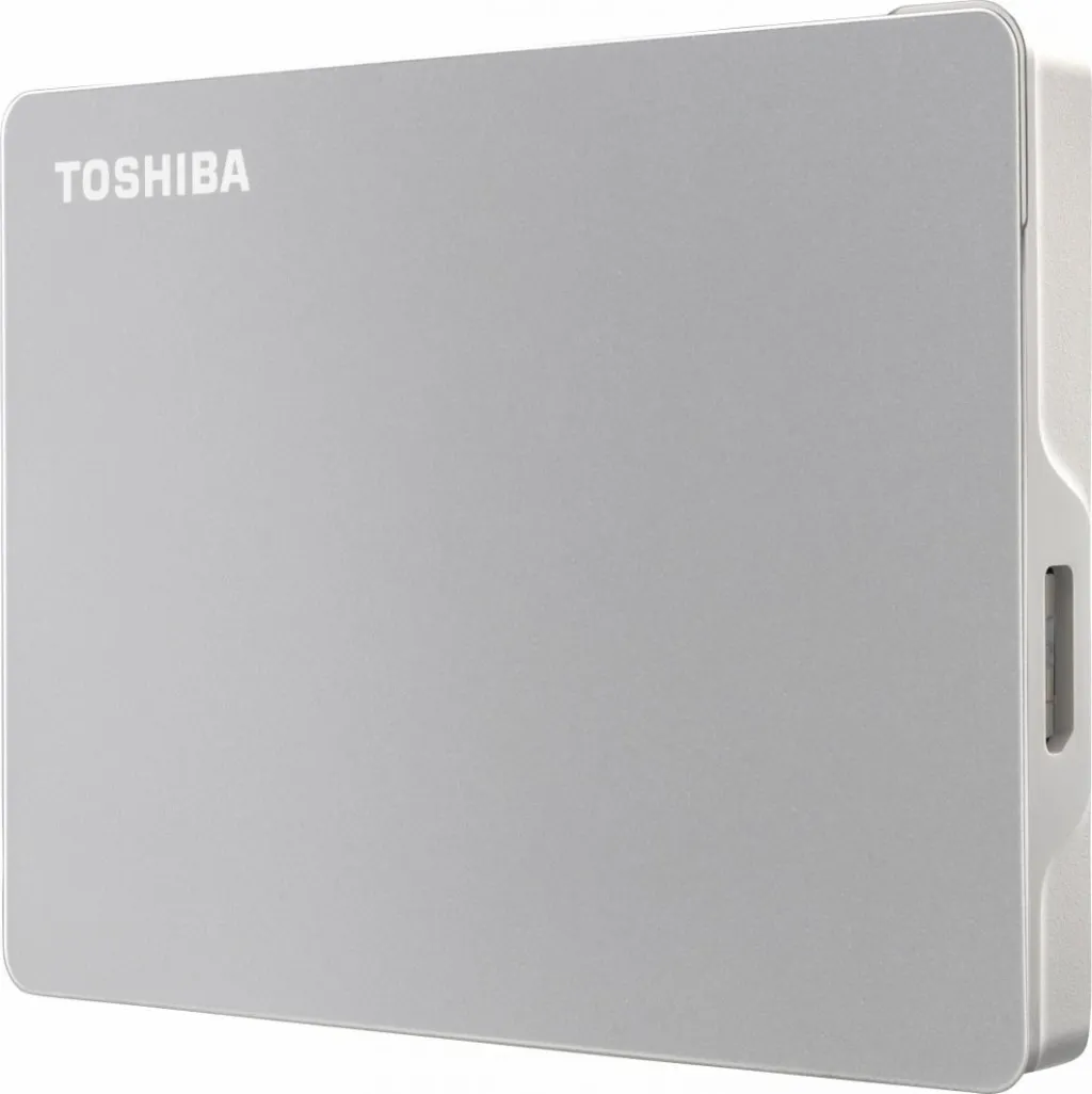Disk i jashtëm HDD Toshiba Canvio Flex (HDTX140ESCCA), 4TB, i argjendtë - 4