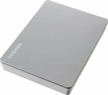 Disk i jashtëm HDD Toshiba Canvio Flex (HDTX140ESCCA), 4TB, i argjendtë