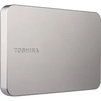 Hard disk i jashtëm Toshiba Canvio Flex 1TB, USB-C/USB-A, hellsilber