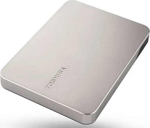 Hard disk i jashtëm Toshiba Canvio Flex 4TB, USB-C/USB-A, argjendtë - 1
