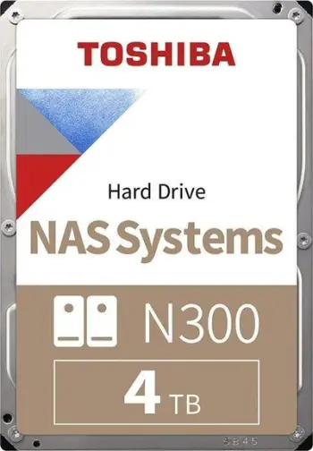 Hard disk Toshiba N300 NAS, 4 TB, 7200 RPM, 256 MB, 3.5", Serial ATA III