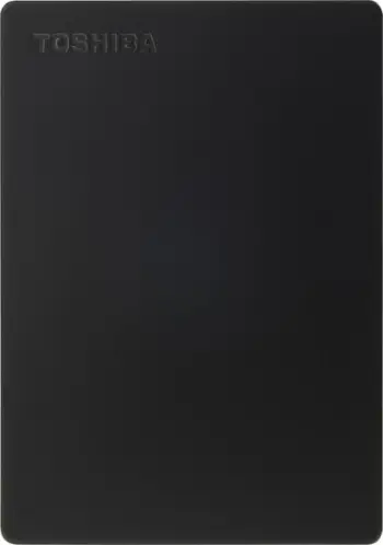 Hard disk i jashtëm Toshiba Canvio Slim, 2 TB, 2,5″, USB 3.2 Gen 1, i zi