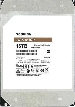 Disk HDD Toshiba N300, 3.5", 16 TB, SATA III 6 GB/s - 2