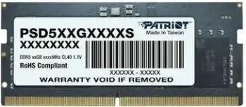 Memorie RAM Patriot Signature, 32GB, DDR5, 5600MHz, e zezë