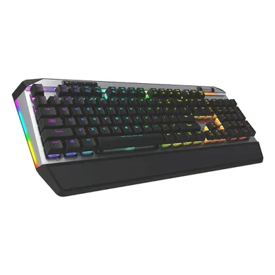 Tastierë mekanike Gaming Patriot Memory V765, USB, RGB, e zezë / e hirtë - 2